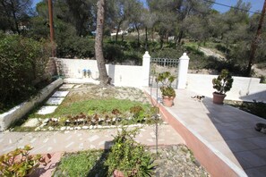 Appartement, 1 chambre, balcon, vue jardin | Jardin