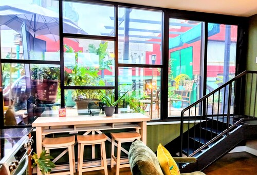 Velvety Speakeasy Vibe Rooftop Penthouse Loft....Just Amazing!