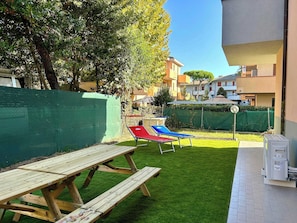 Outdoor dining - Appartamento Conchiglia -Immobili e Soluzioni Rent (Lido Adriano)