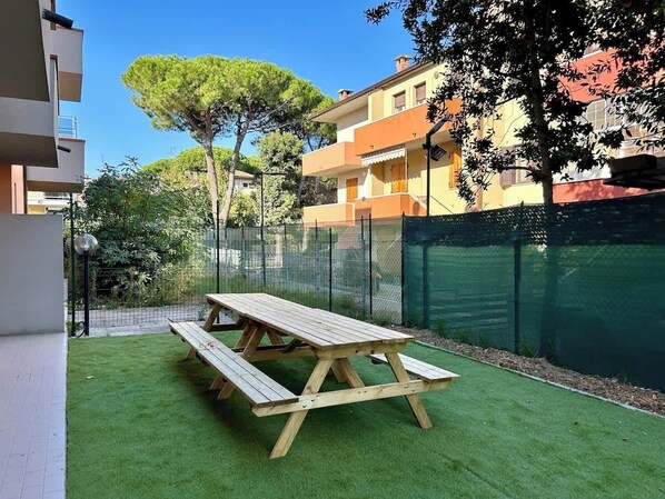 Outdoor dining - Appartamento Conchiglia -Immobili e Soluzioni Rent (Lido Adriano)