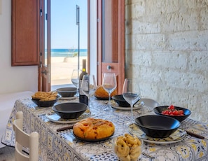 House, 1 Bedroom, Accessible, Smoking | Dining - "sea Breeze Sea View Seafront" (Melendugno)