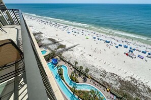 Accommodatie ligt op het strand