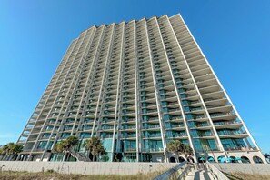 Exterior - BEACHFRONT LUXURY, INDOOR/OUTDOOR POOL AND SAUNA, FAMILY FRIENDLY (Orange Beach)