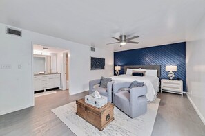 4 habitaciones, tabla de planchar con plancha y wifi gratis 