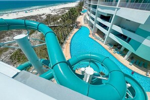 Indoor pool, a heated pool