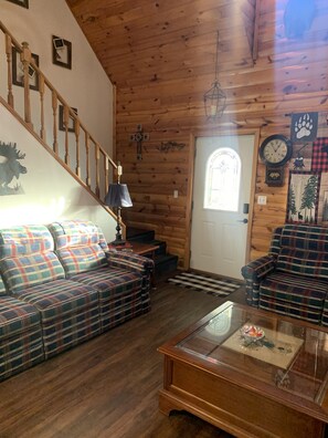 TV connectée, cheminée