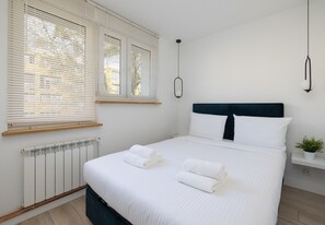 1 makuuhuone, silitysrauta/-lauta, Wi-Fi, vuodevaatteet