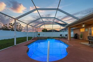 Opvarmet pool