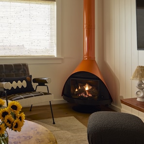 Interior - NEW Wellness Focused Adult Only Boutique Hotel - Premium Suite w Gas Fireplace (Rodanthe)