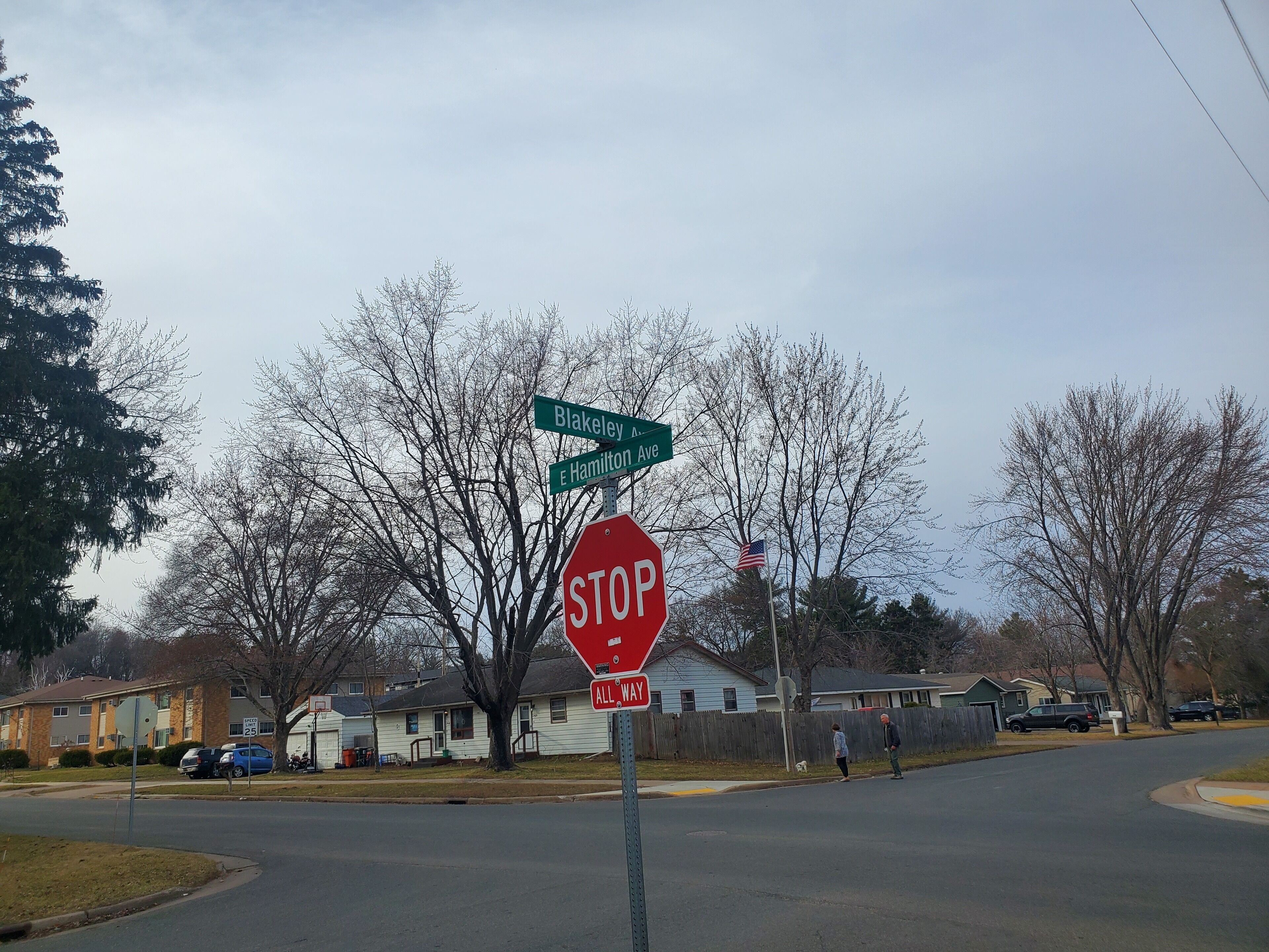 Parkering på området