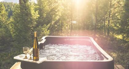 Pet-friendly and Cozy "The Shed" with Garden Views + Hot Tub near Missoula