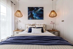 2 habitaciones, tabla de planchar con plancha y wifi gratis 