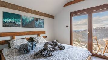 Familiehus - 1 soveværelse - ved bjerg (Vineyard Cottage Sunny Hill) | 1 soveværelse, gratis Wi-Fi, sengetøj