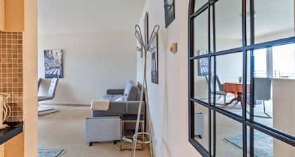 Appartement "Rheinapartment Dependance 8" avec balcon et Wi-Fi