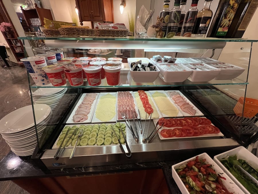 Daily buffet breakfast (EUR 25 per person)