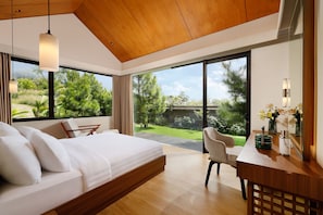 Villa Présidentielle, 2 chambres, vue jardin, côté montagne