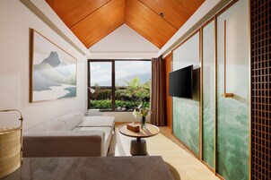 家庭别墅, 2 间卧室, 山腰 | 起居区