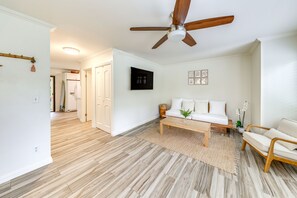 Televisión, libros, estéreo