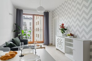 Living room - Apartament Brylowska (Warsaw)