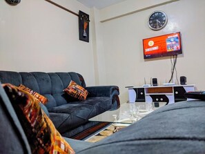 Apartment, 1 Bedroom, Accessible, Balcony | Living room - Nairobi City View Apartment (Nairobi)