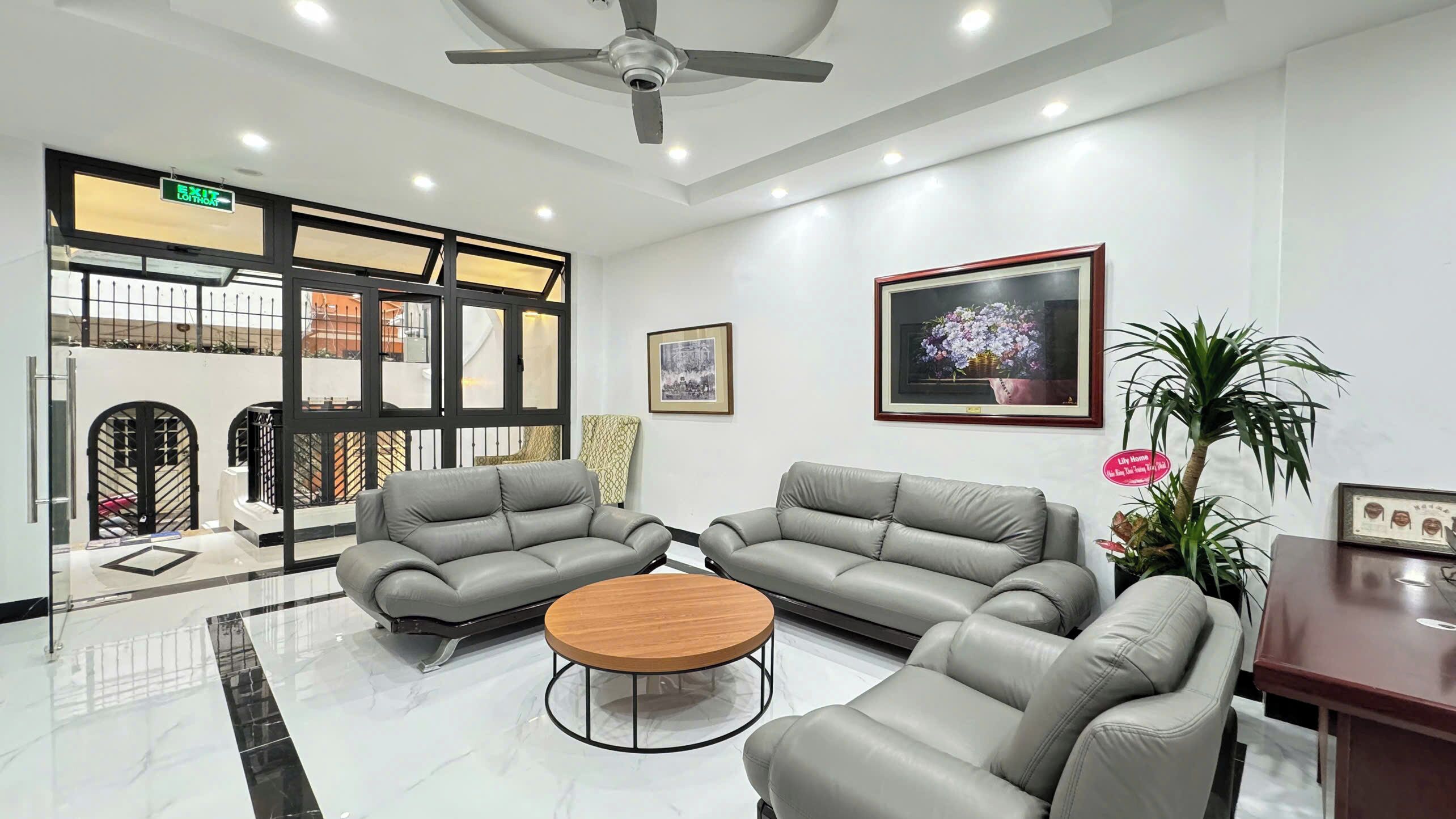 Lobby sitting area