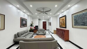 Sala de estar en el lobby