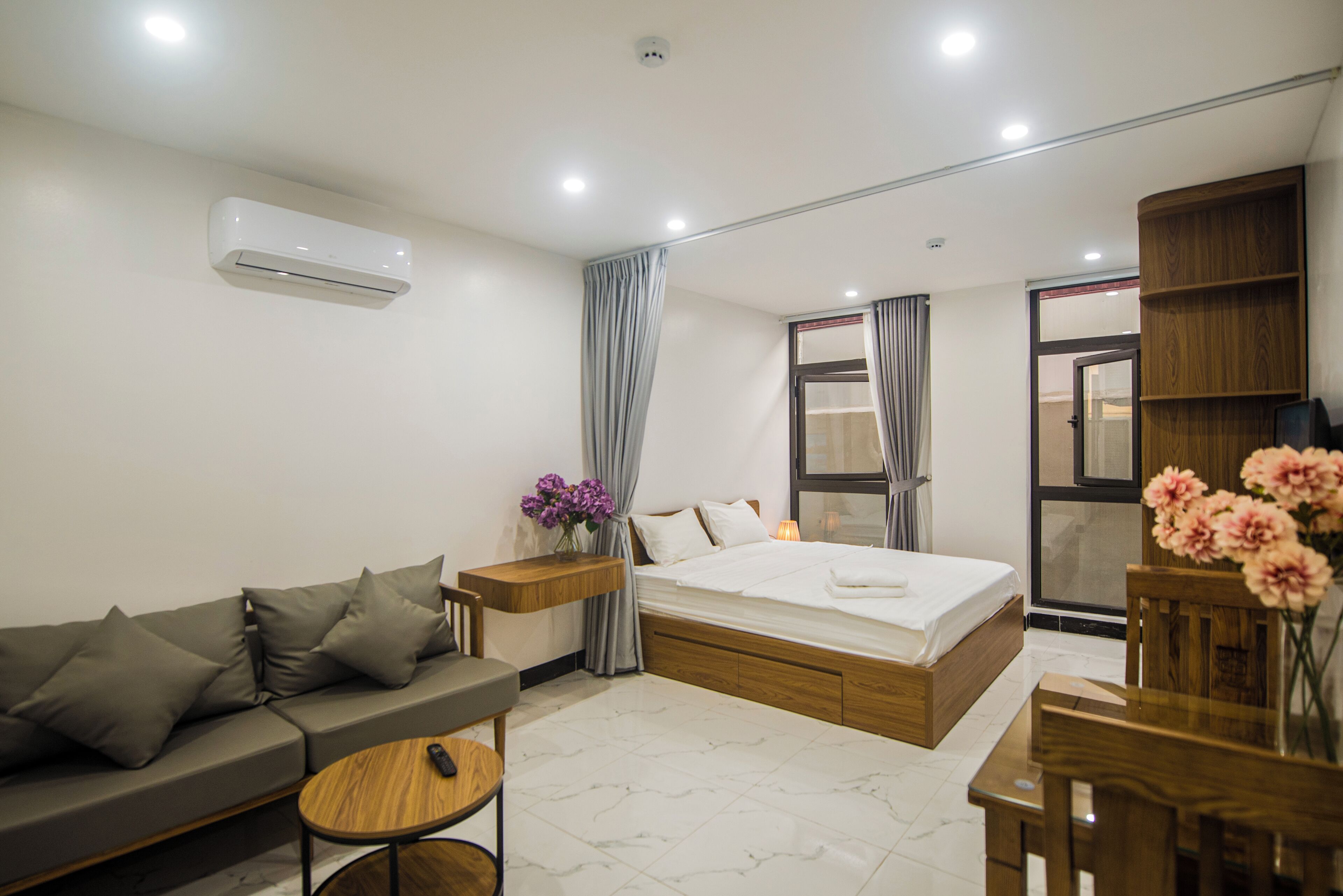 Apartamento básico | 1 quarto, escrivaninha, cortinas blackout, quartos à prova de som