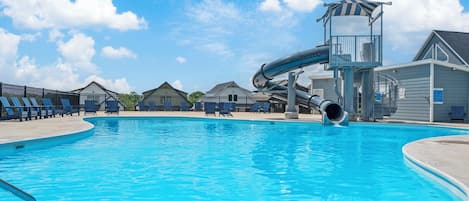 Indoor pool, a heated pool