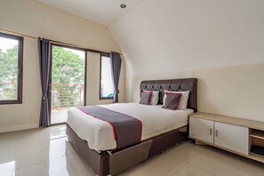 別墅, 1 間臥室 | 書桌、免費 Wi-Fi、床單