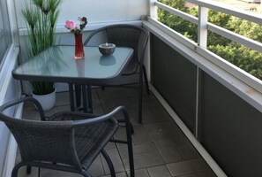 Outdoor dining - Nice apartment in the Hanseatic House (Sylt)