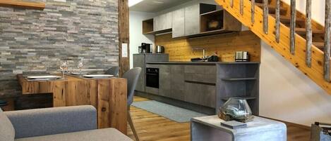 Smart-tv och en stereo