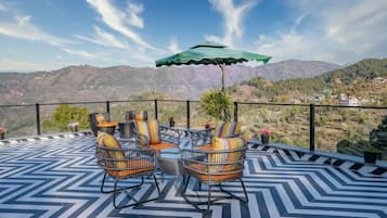 Terrasse sur le toit