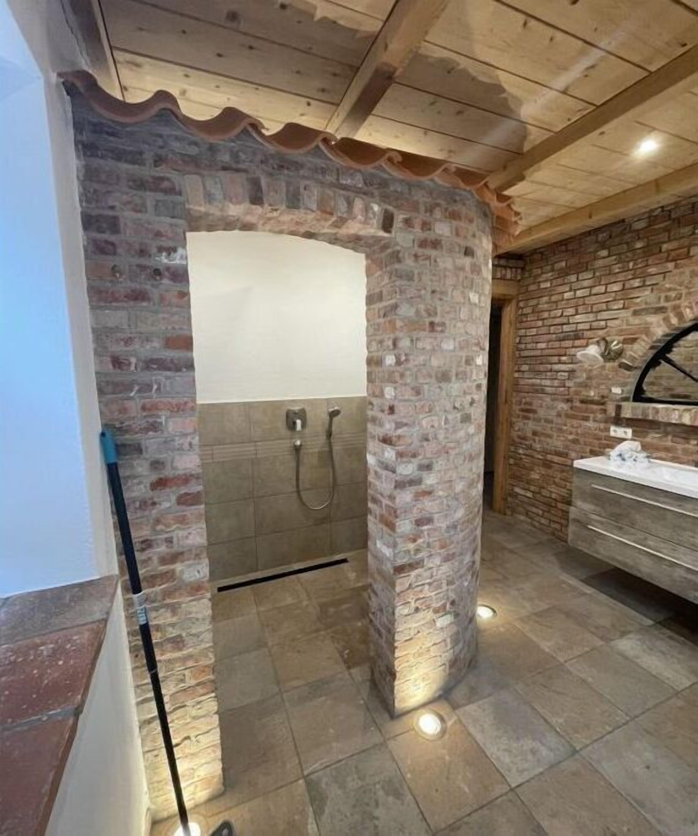 Dusche, Handtücher