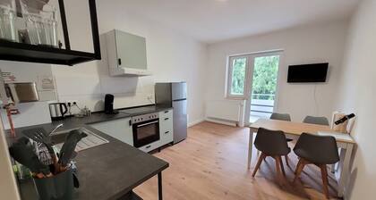 Apt.6: Voll ausgestattet 2 Schlafzimmer 4 Personen