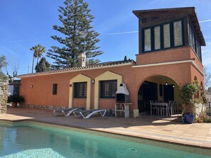 Outdoor pool - Beautiful, high-quality holiday home for 6 people with private pool (Conil de la Frontera)