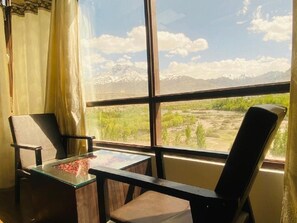 View from property - Hotel The White Castle (Kargil)