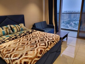 1 soverom, strykejern/-brett, wi-fi og sengetøy