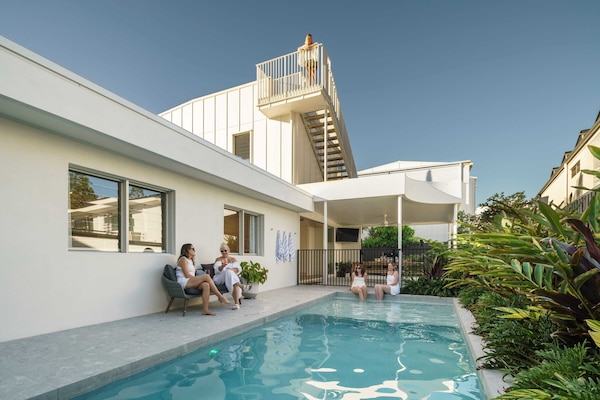 Lounge by the pool and relax