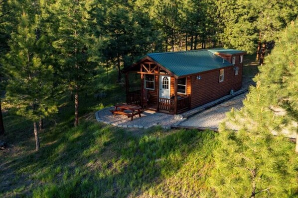 Exterior - Beautiful Tiny Home in the Bitterroot - Views of Lolo Peak - Pet Friendly! (Florence)