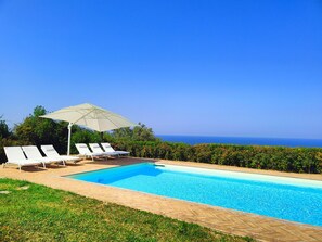 Seasonal outdoor pool