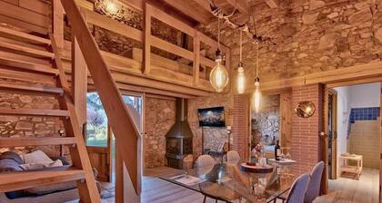 Les Espelmes - Habitación con Vistas y Jardín Dentro de Masía Rural