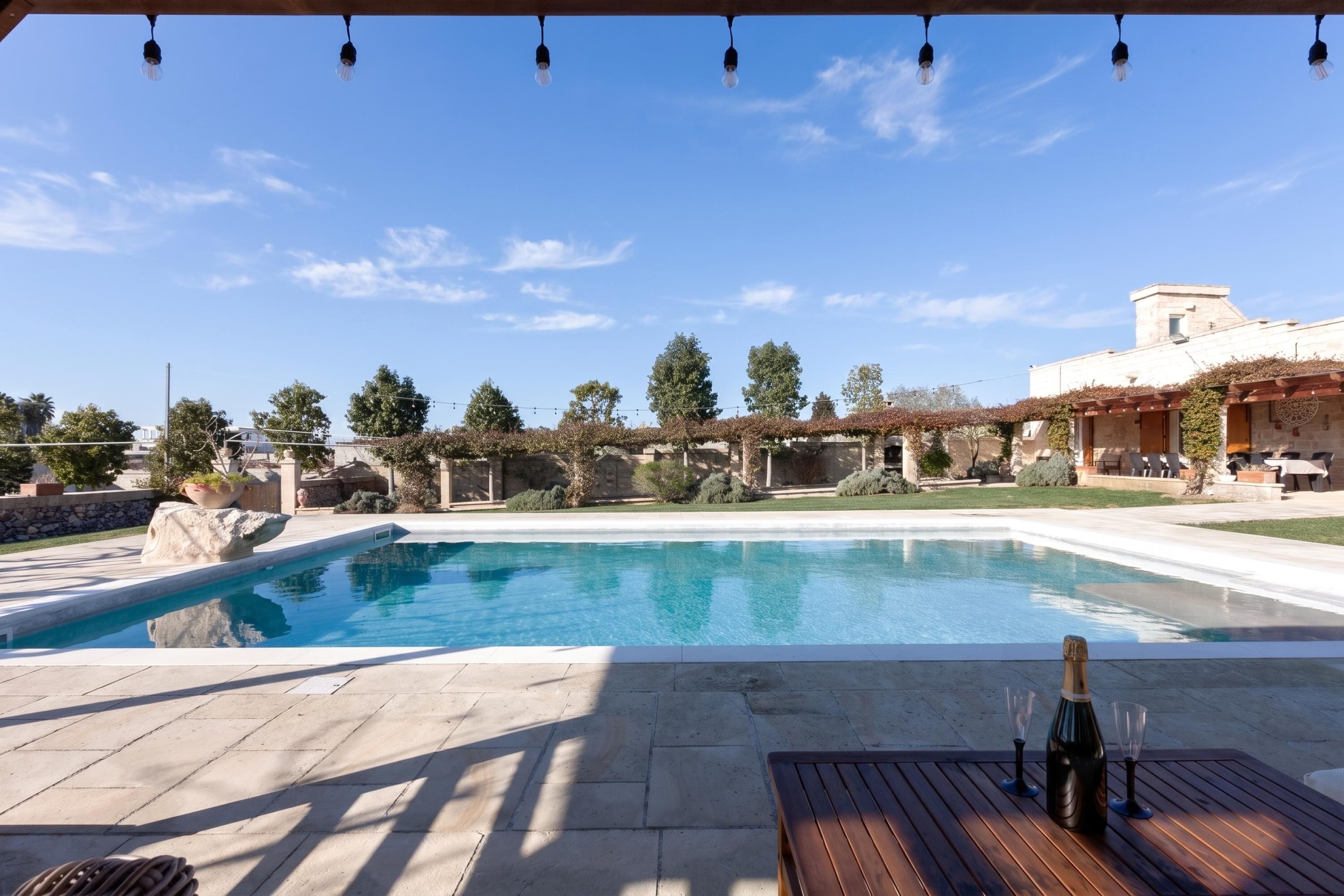 Standard Villa, 6 Bedrooms, Microwave (Masseria Misocampo With Garden And) | Pool | Seasonal outdoor pool