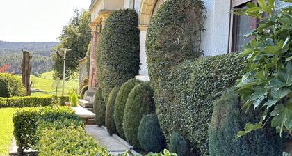 Explore Finca Espinal a retreat with pool and lush gardens.