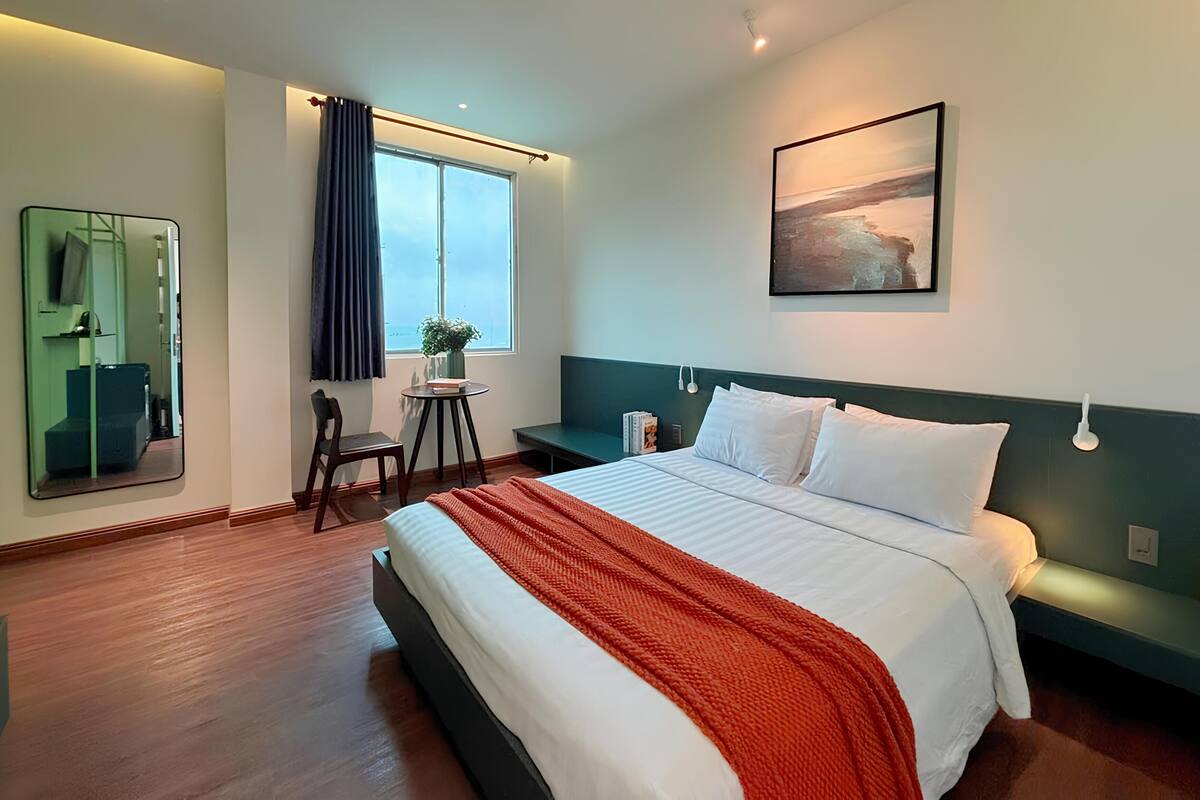 1 chambre, bureau, fer et planche Ă repasser, Wi-Fi gratuit