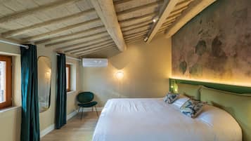 1 chambre, matelas mémoire de forme, coffres-forts dans les chambres