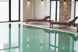 Piscine couverte, piscine chauffée