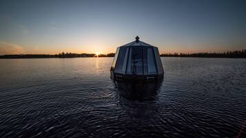 Cabin, 1 Bedroom, Smoking, Terrace | Pool