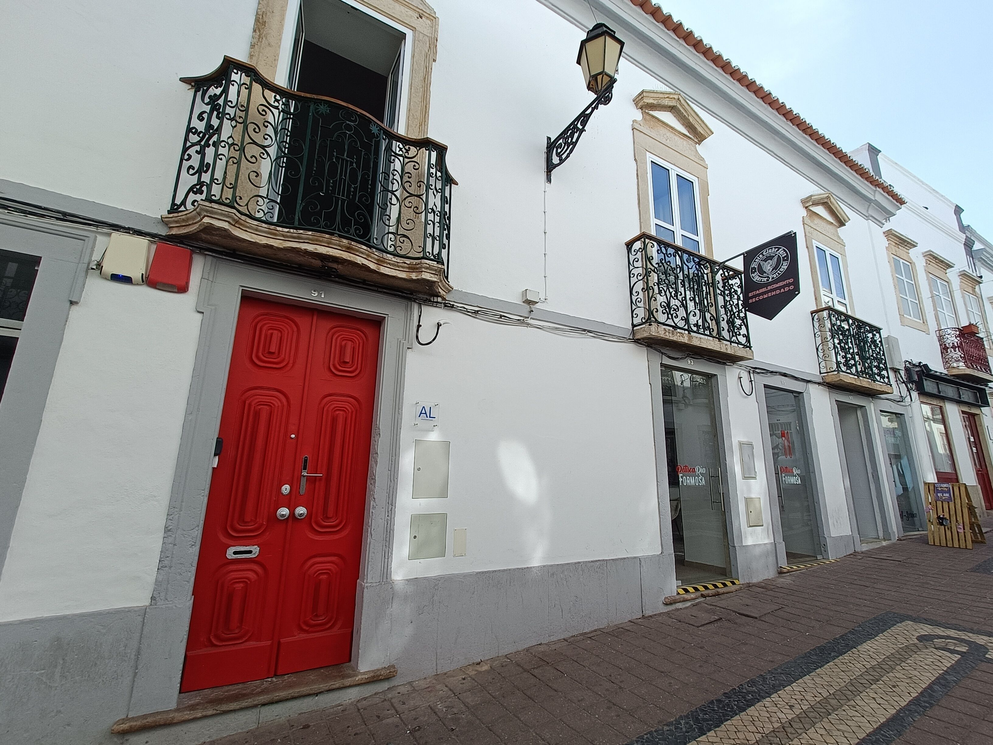 Façade de l’hébergement