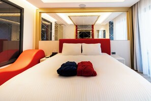 Free minibar items, in-room safe, desk, free WiFi