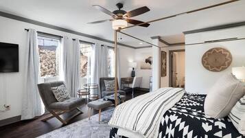 1 makuuhuone, työpöytä, silitysrauta/-lauta, Wi-Fi